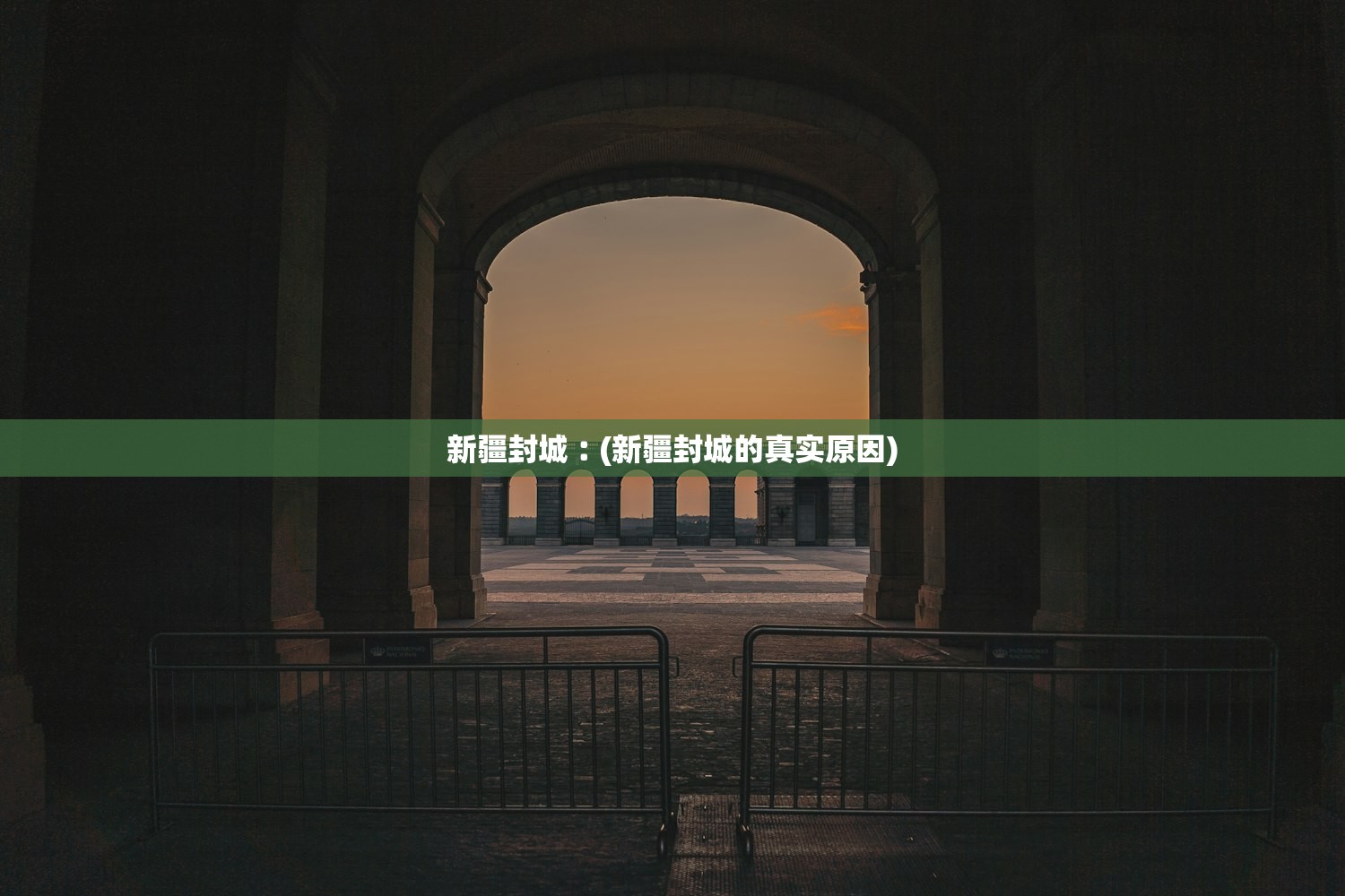 新疆封城︰(新疆封城的真实原因) 新疆封城︰(新疆封城的真实原因)