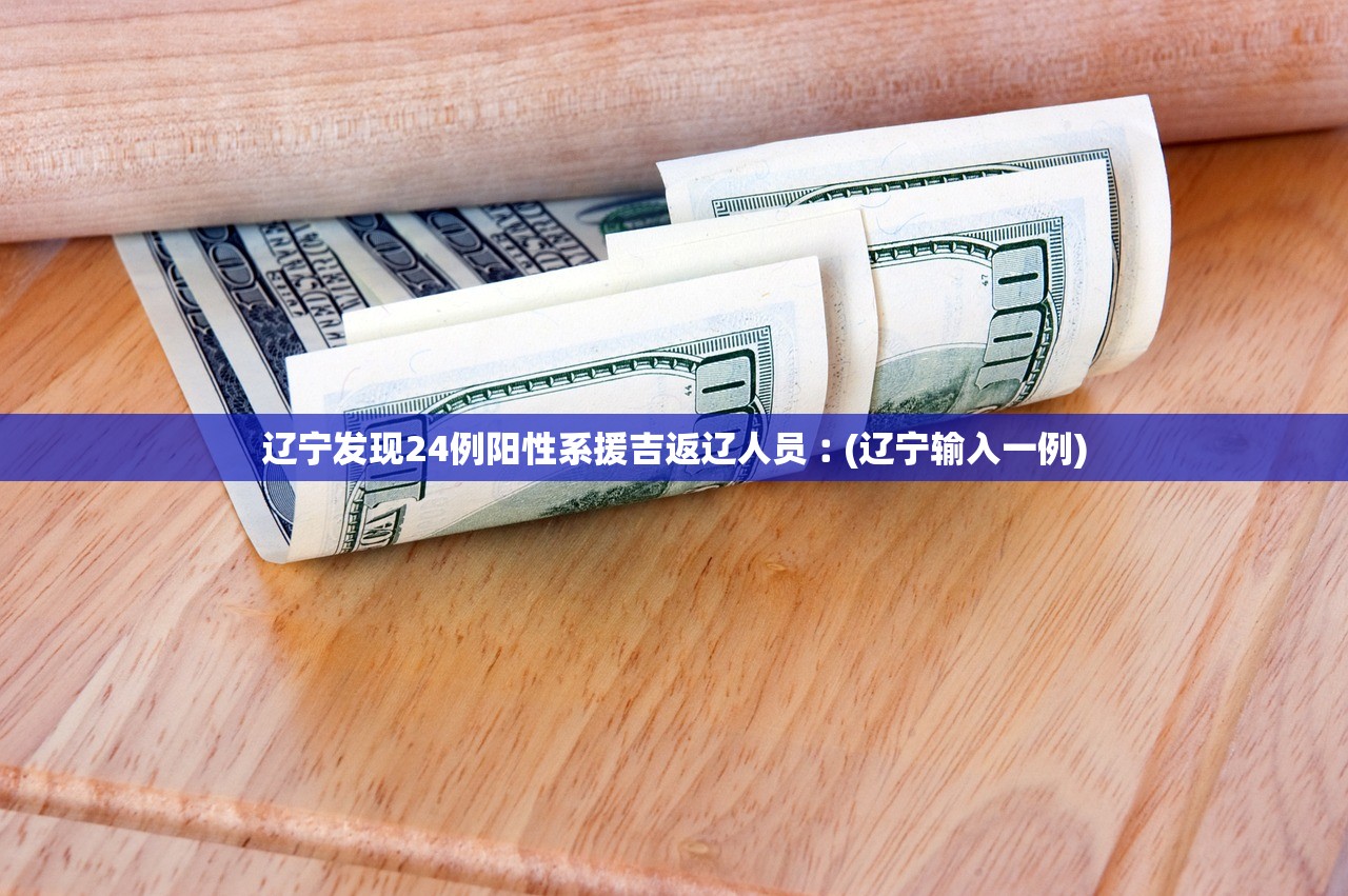 辽宁发现24例阳性系援吉返辽人员︰(辽宁输入一例)