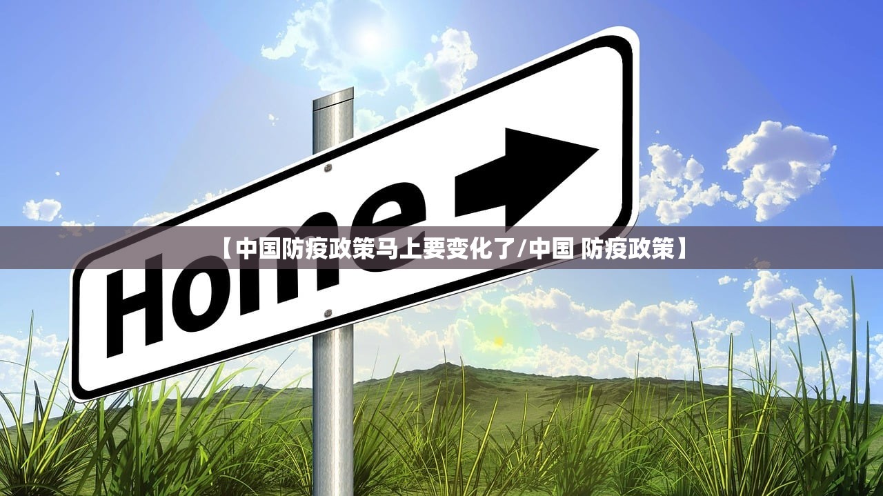 【中国防疫政策马上要变化了/中国 防疫政策】