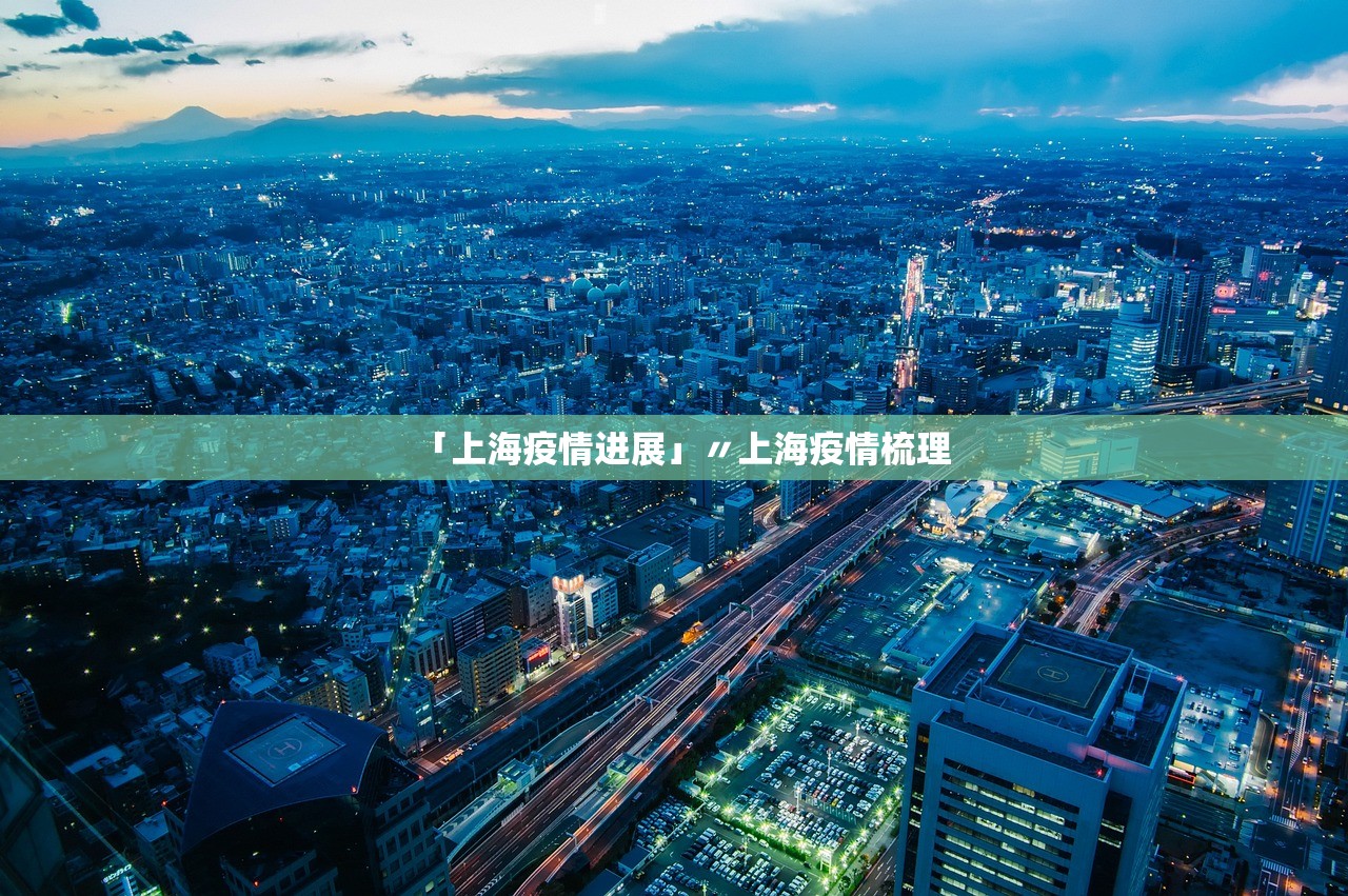 「上海疫情进展」〃上海疫情梳理