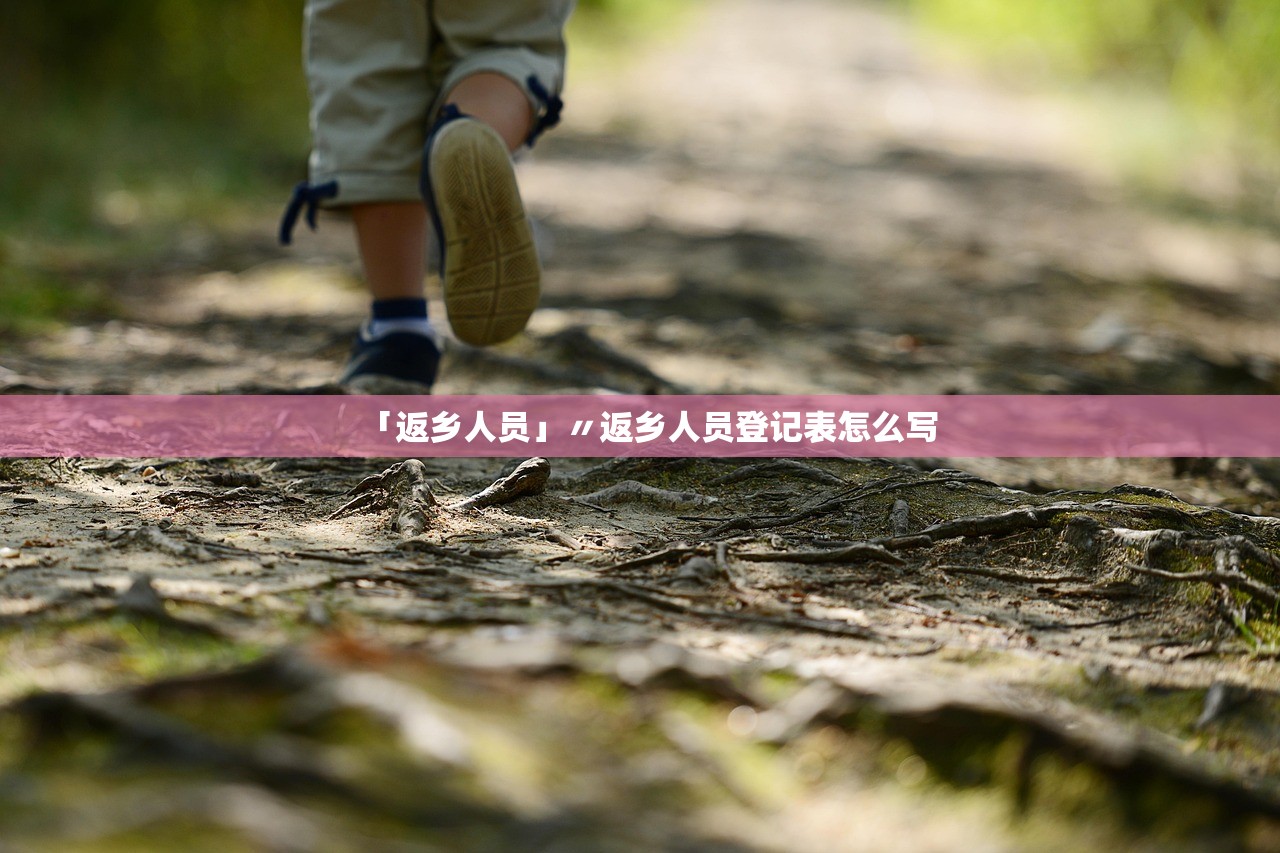 「返乡人员」〃返乡人员登记表怎么写