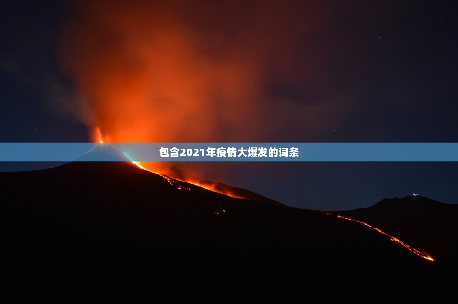 包含2021年疫情大爆发的词条 包含2021年疫情大爆发的词条