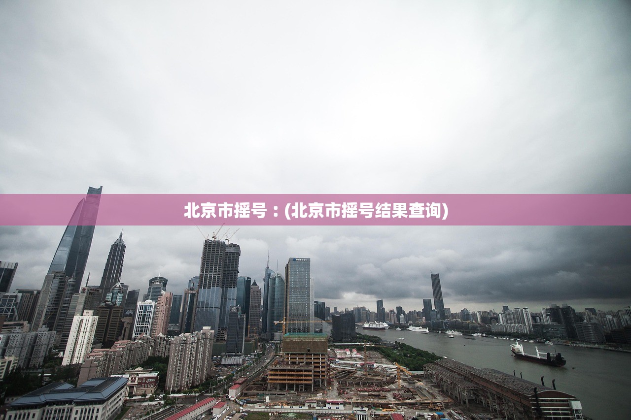 北京市摇号︰(北京市摇号结果查询)