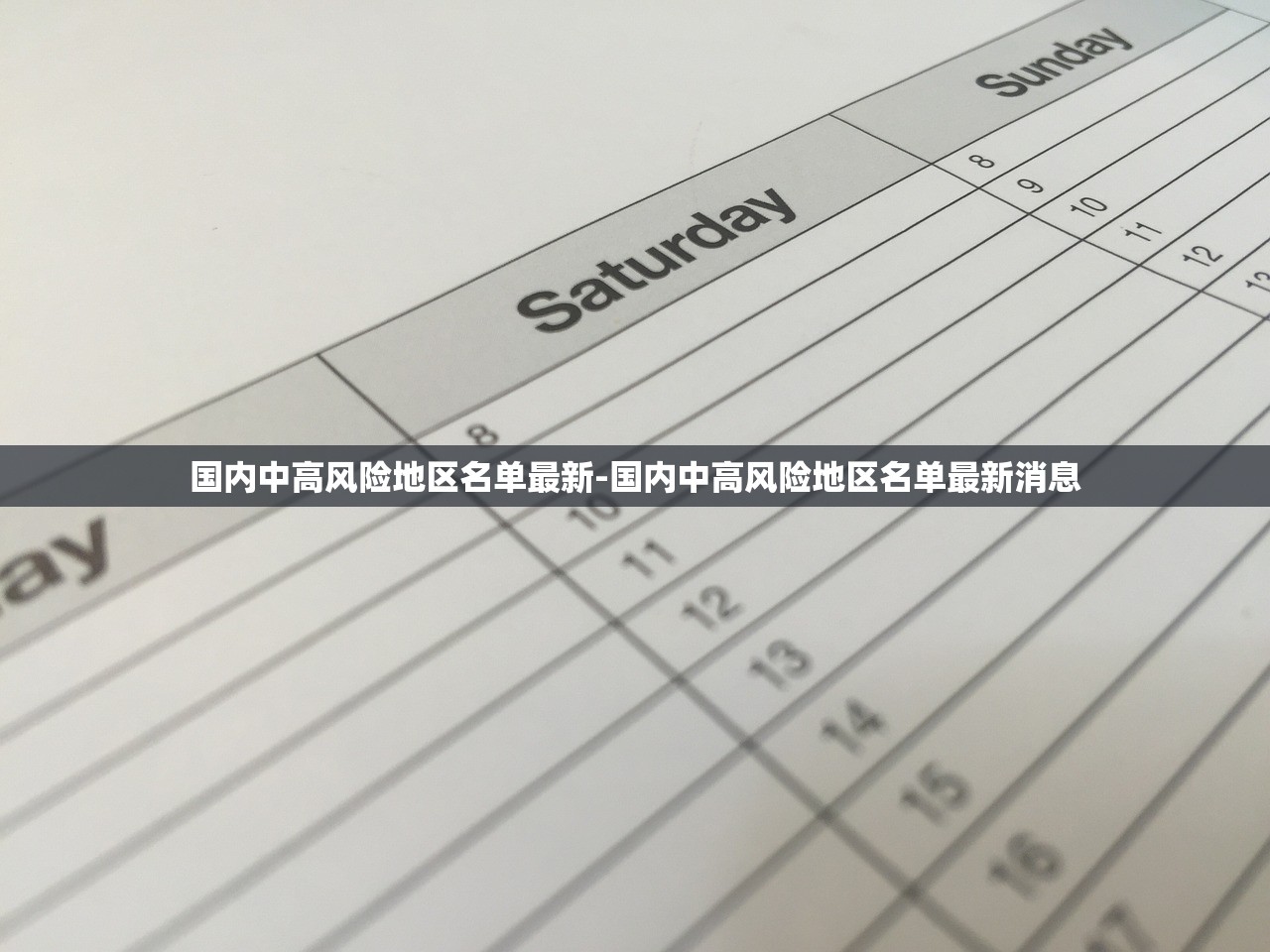 国内中高风险地区名单最新-国内中高风险地区名单最新消息