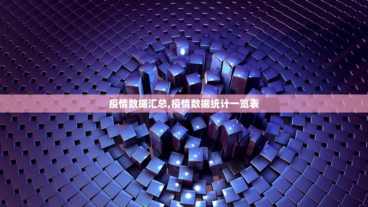疫情数据汇总,疫情数据统计一览表