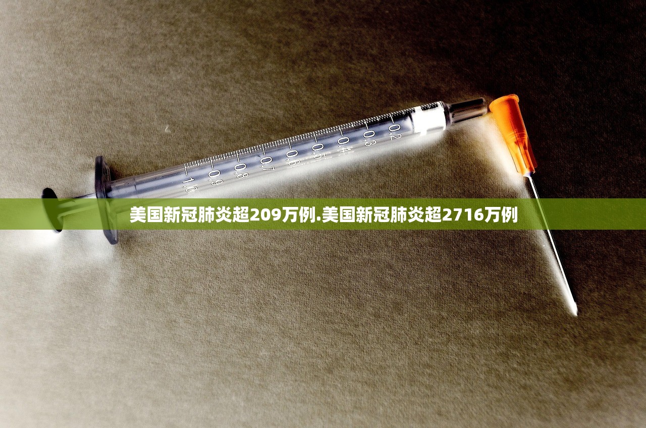 美国新冠肺炎超209万例.美国新冠肺炎超2716万例