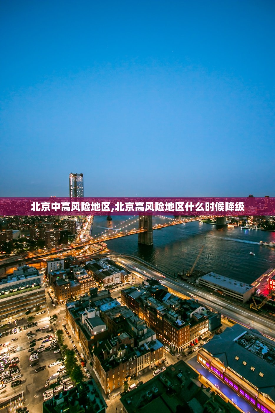 北京中高风险地区,北京高风险地区什么时候降级