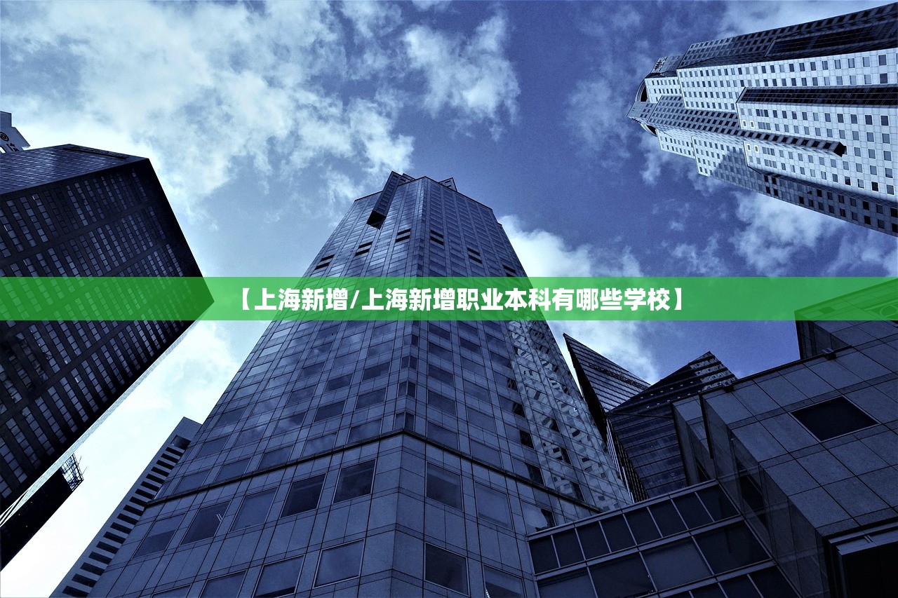 【上海新增/上海新增职业本科有哪些学校】 【上海新增/上海新增职业本科有哪些学校】