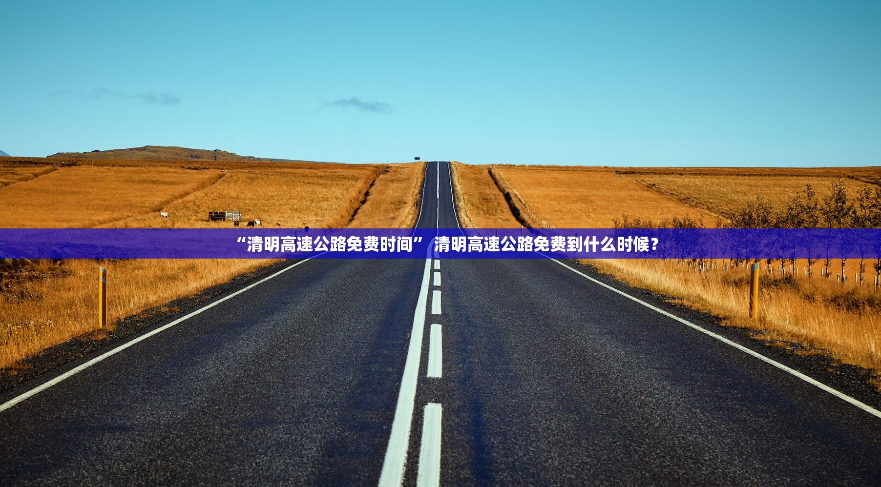 “清明高速公路免费时间” 清明高速公路免费到什么时候？
