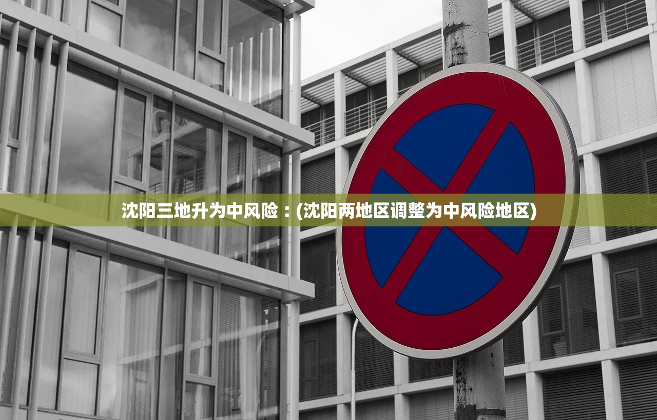 沈阳三地升为中风险︰(沈阳两地区调整为中风险地区) 沈阳三地升为中风险︰(沈阳两地区调整为中风险地区)