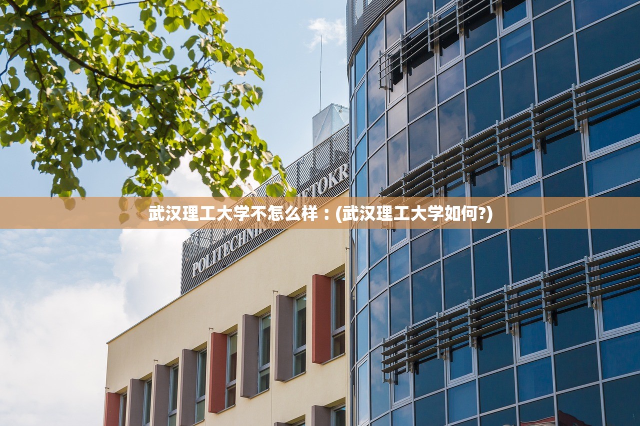 武汉理工大学不怎么样︰(武汉理工大学如何?) 武汉理工大学不怎么样︰(武汉理工大学如何?)