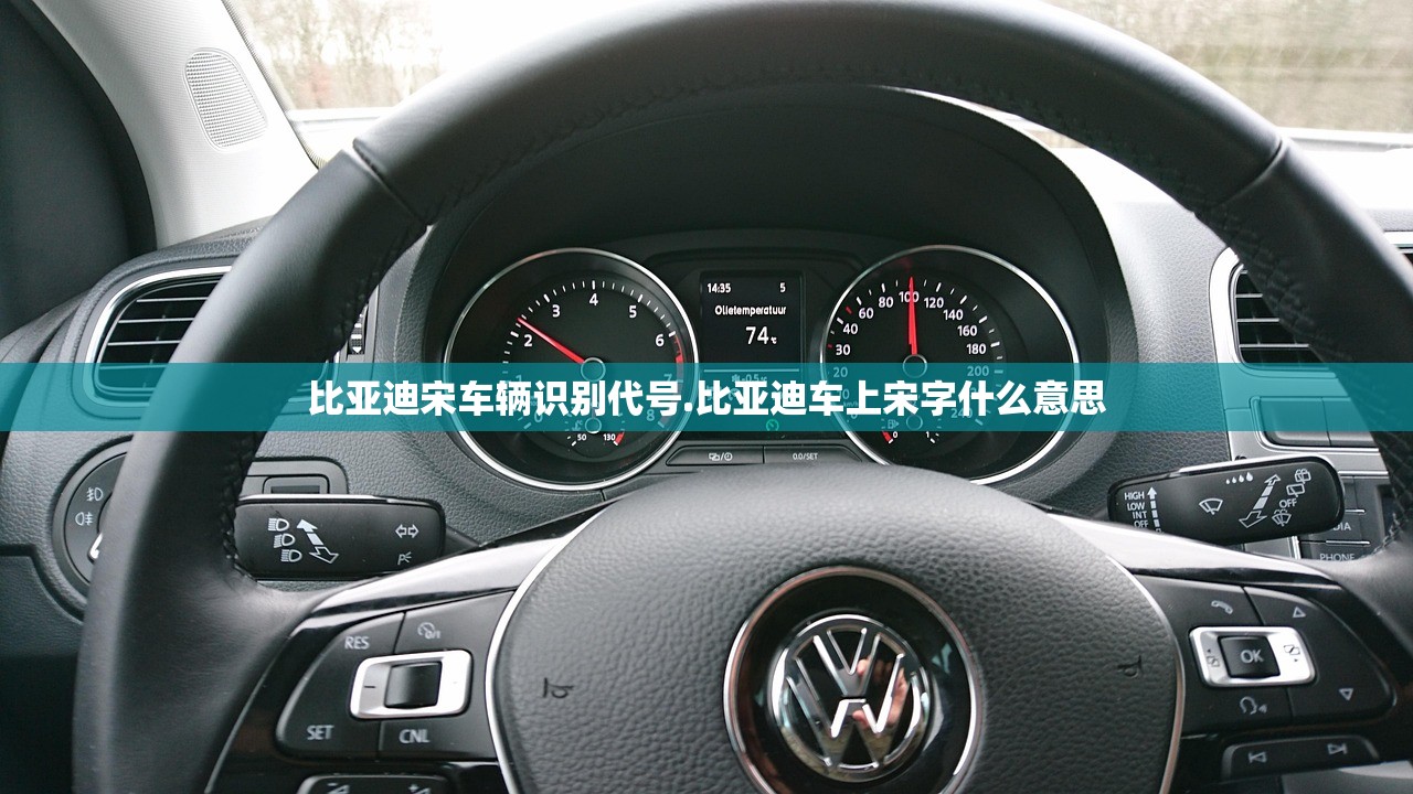 比亚迪宋车辆识别代号.比亚迪车上宋字什么意思 比亚迪宋车辆识别代号.比亚迪车上宋字什么意思