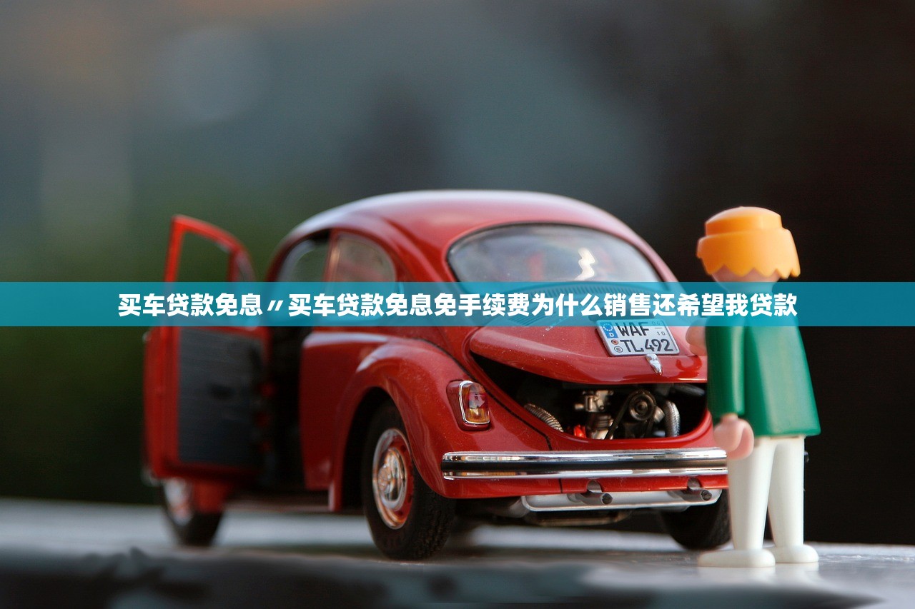 买车贷款免息〃买车贷款免息免手续费为什么销售还希望我贷款 买车贷款免息〃买车贷款免息免手续费为什么销售还希望我贷款