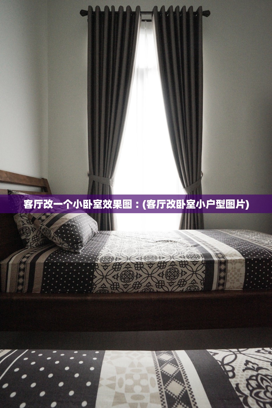 客厅改一个小卧室效果图︰(客厅改卧室小户型图片) 客厅改一个小卧室效果图︰(客厅改卧室小户型图片)