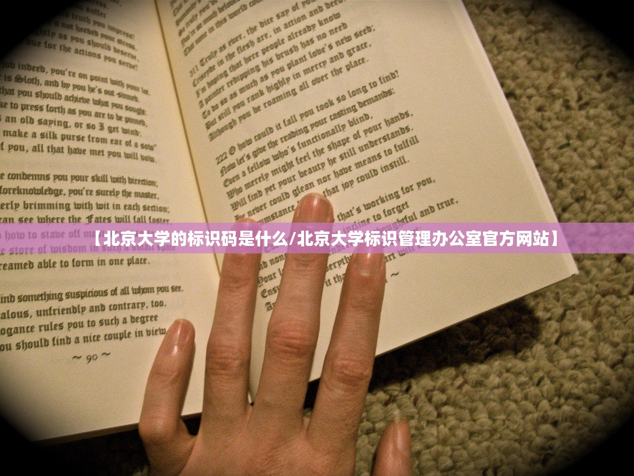 【北京大学的标识码是什么/北京大学标识管理办公室官方网站】 【北京大学的标识码是什么/北京大学标识管理办公室官方网站】