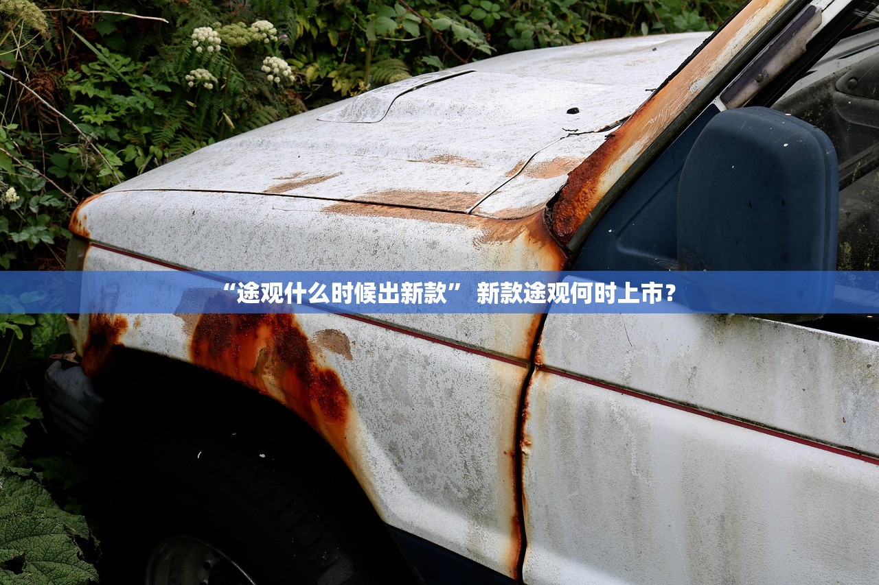 “途观什么时候出新款	” 新款途观何时上市？