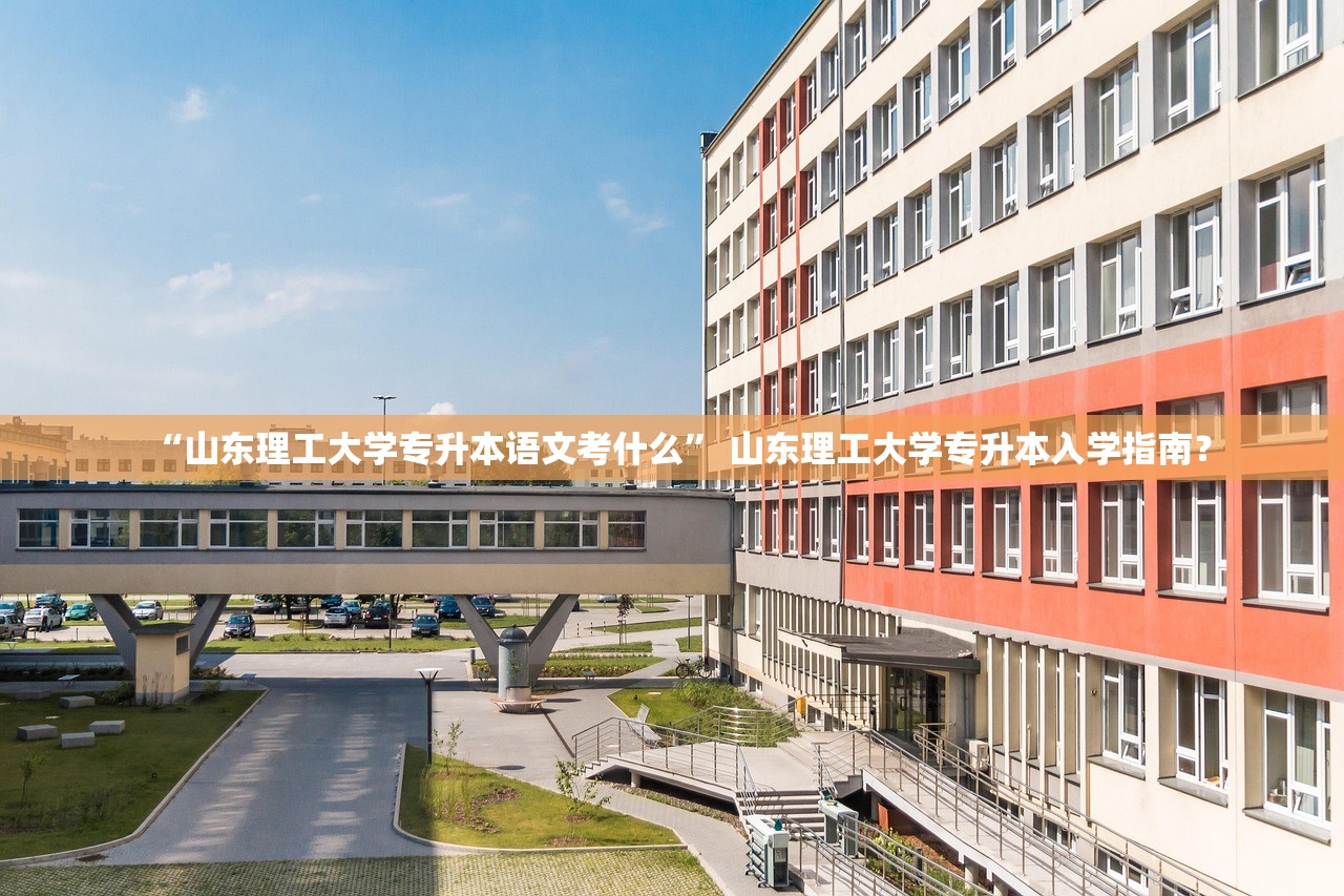 “山东理工大学专升本语文考什么” 山东理工大学专升本入学指南？