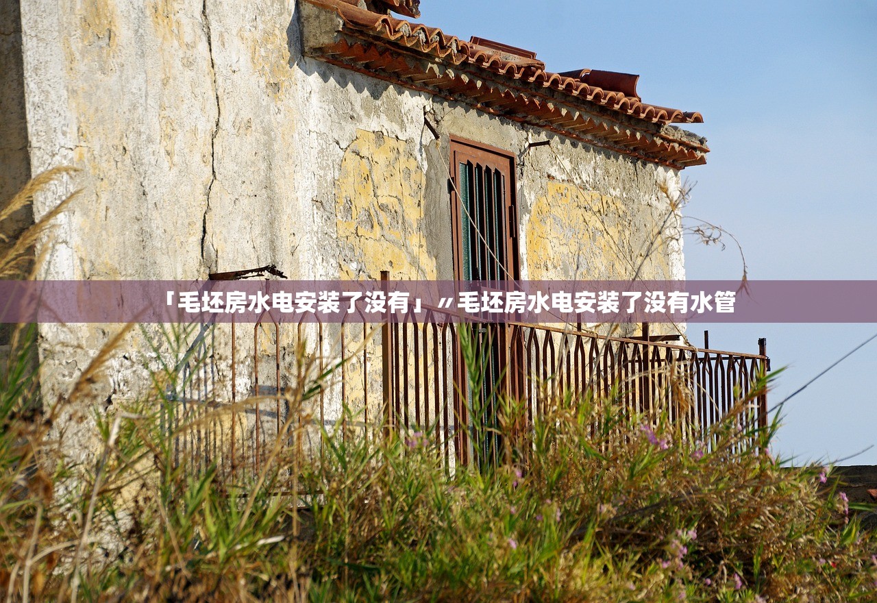 「毛坯房水电安装了没有」〃毛坯房水电安装了没有水管
