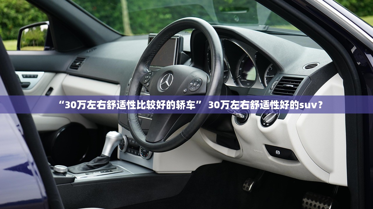 “30万左右舒适性比较好的轿车” 30万左右舒适性好的suv？