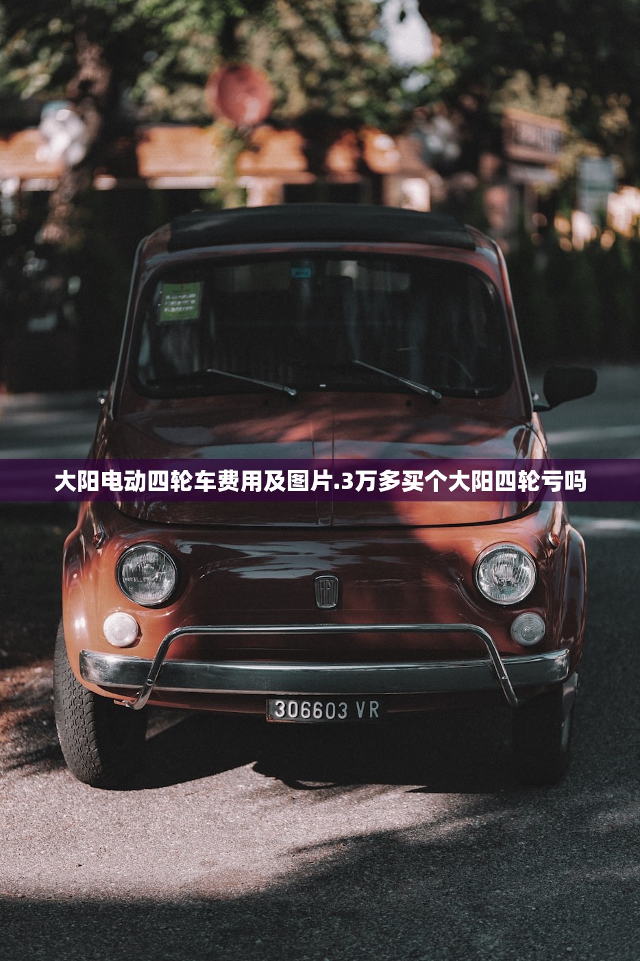 大阳电动四轮车费用及图片.3万多买个大阳四轮亏吗 大阳电动四轮车费用及图片.3万多买个大阳四轮亏吗