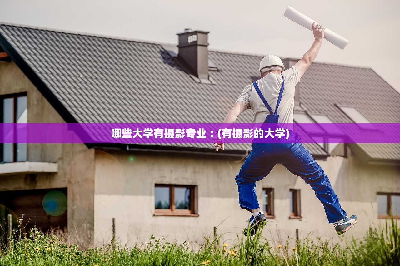 哪些大学有摄影专业︰(有摄影的大学)