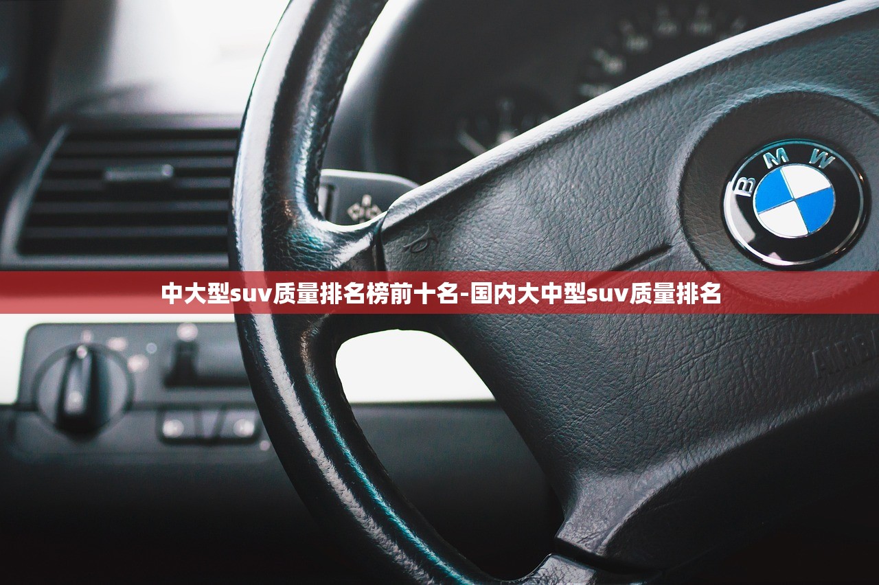 中大型suv质量排名榜前十名-国内大中型suv质量排名
