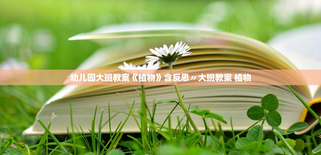 幼儿园大班教案《植物》含反思〃大班教案 植物 幼儿园大班教案《植物》含反思〃大班教案 植物