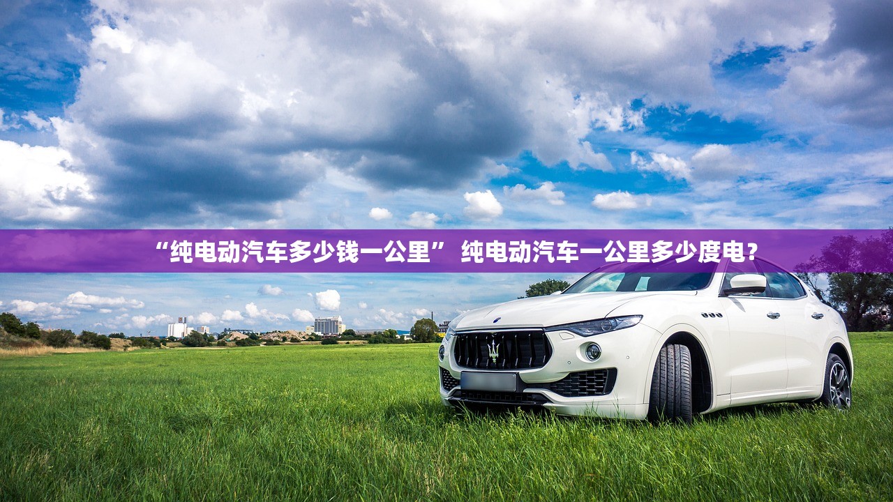 “纯电动汽车多少钱一公里” 纯电动汽车一公里多少度电？