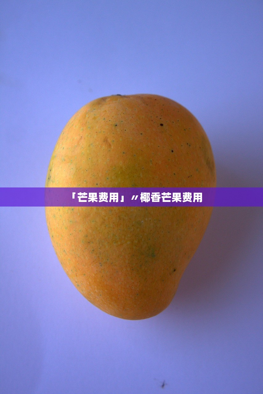 「芒果费用」〃椰香芒果费用 「芒果费用」〃椰香芒果费用