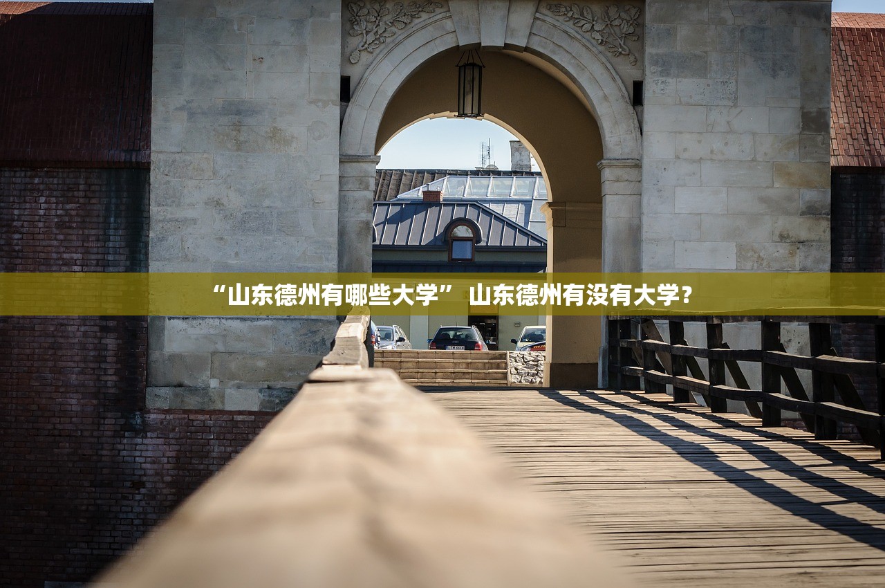“山东德州有哪些大学” 山东德州有没有大学？