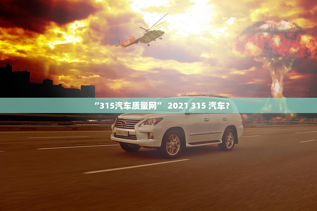 “315汽车质量网	” 2021 315 汽车？