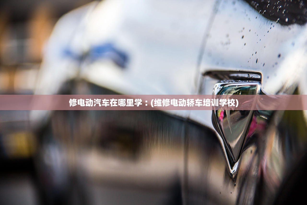 修电动汽车在哪里学︰(维修电动轿车培训学校) 修电动汽车在哪里学︰(维修电动轿车培训学校)